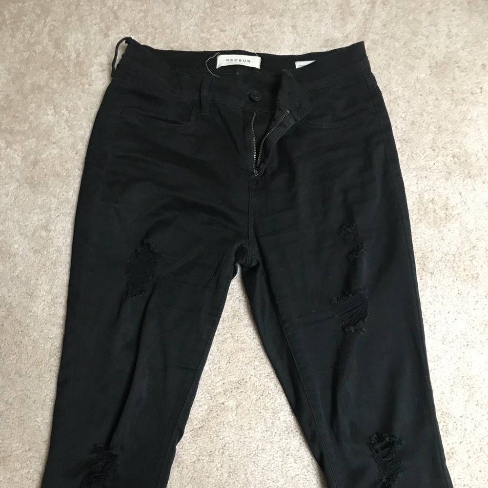 Pacsun black pants. Worn a few times.